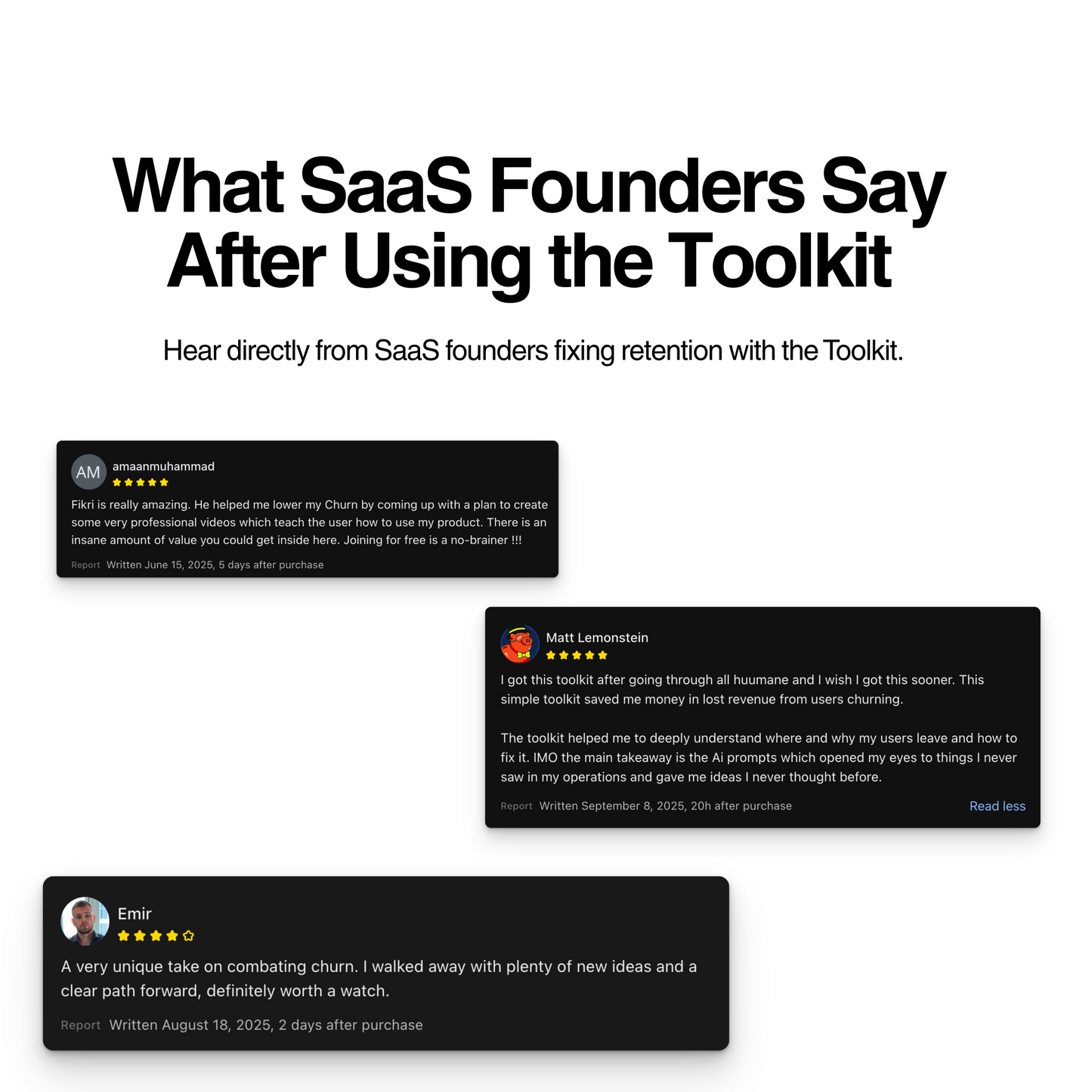 SaaS Retention Toolkit